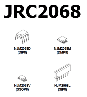 distribución de pines JRC2068